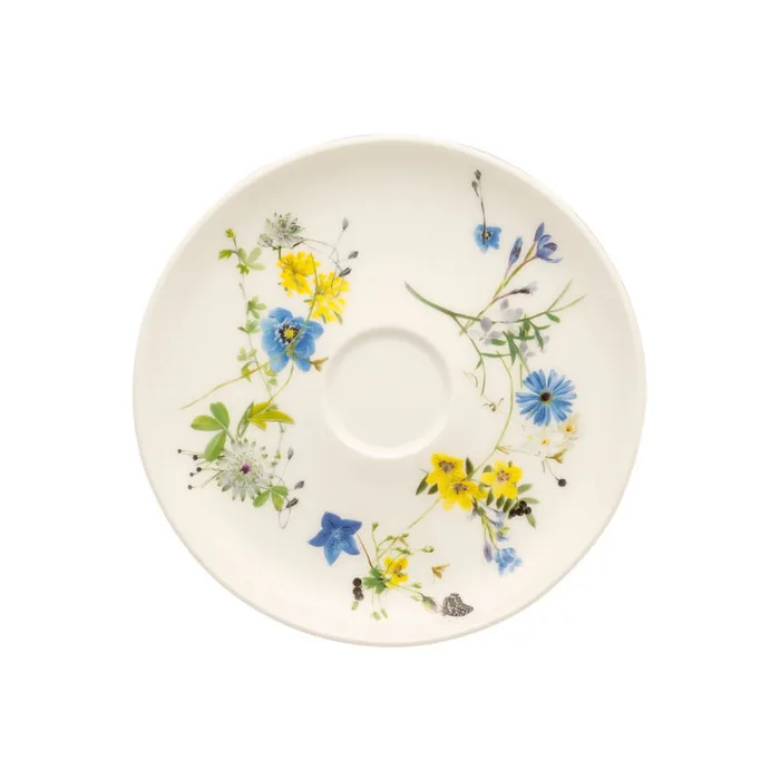 Brillance Fleurs des Alpes - Koffieschotel Coupe 14cm van Rosenthal – productfoto