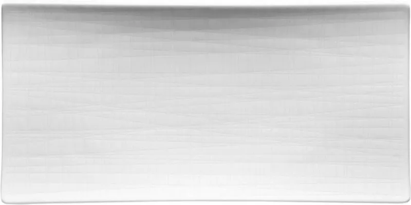 Classic Mesh plat bord 26x13cm by Rosenthal in Wit – product photo