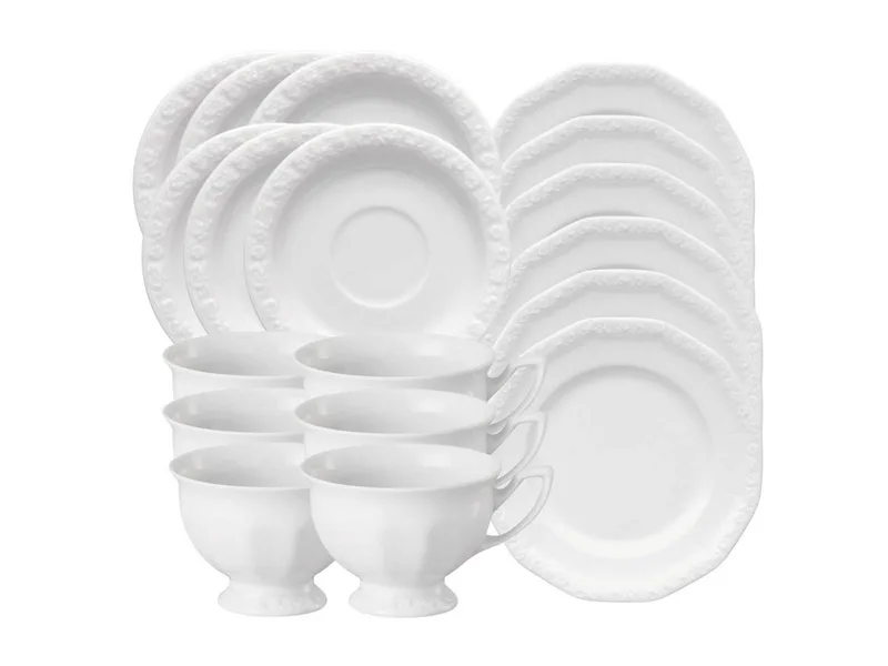 Frühstücks-Set Maria Weiss Frühstücksset 18tlg. van Rosenthal in Weiß – productfoto
