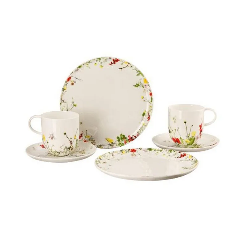 Geschirr-Set Geschirr-Set 6-tlg. Brillance Fleurs Sauvages (6-tlg), Bone China, Geschirr-Set, 6-tlg., Bone China, mehrfarbig by Rosenthal in Bunt – product photo