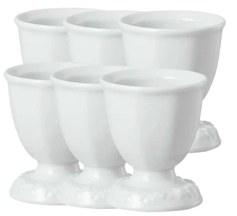 Geschirr-Set Maria Weiss Eierbecher Set6, Porzellan by Rosenthal in Weiß – product photo