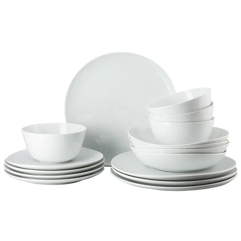 Junto Geschirr-Set weiß 16 Teile by Rosenthal – product photo