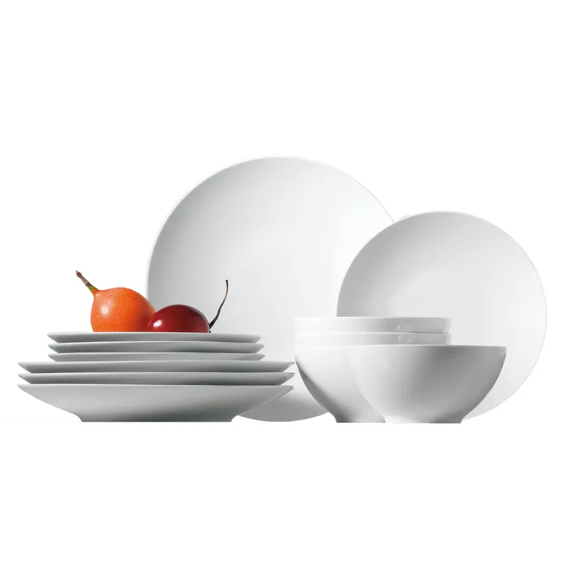Loft Servise Set weiß 12 Teile fra Rosenthal – produktbillede