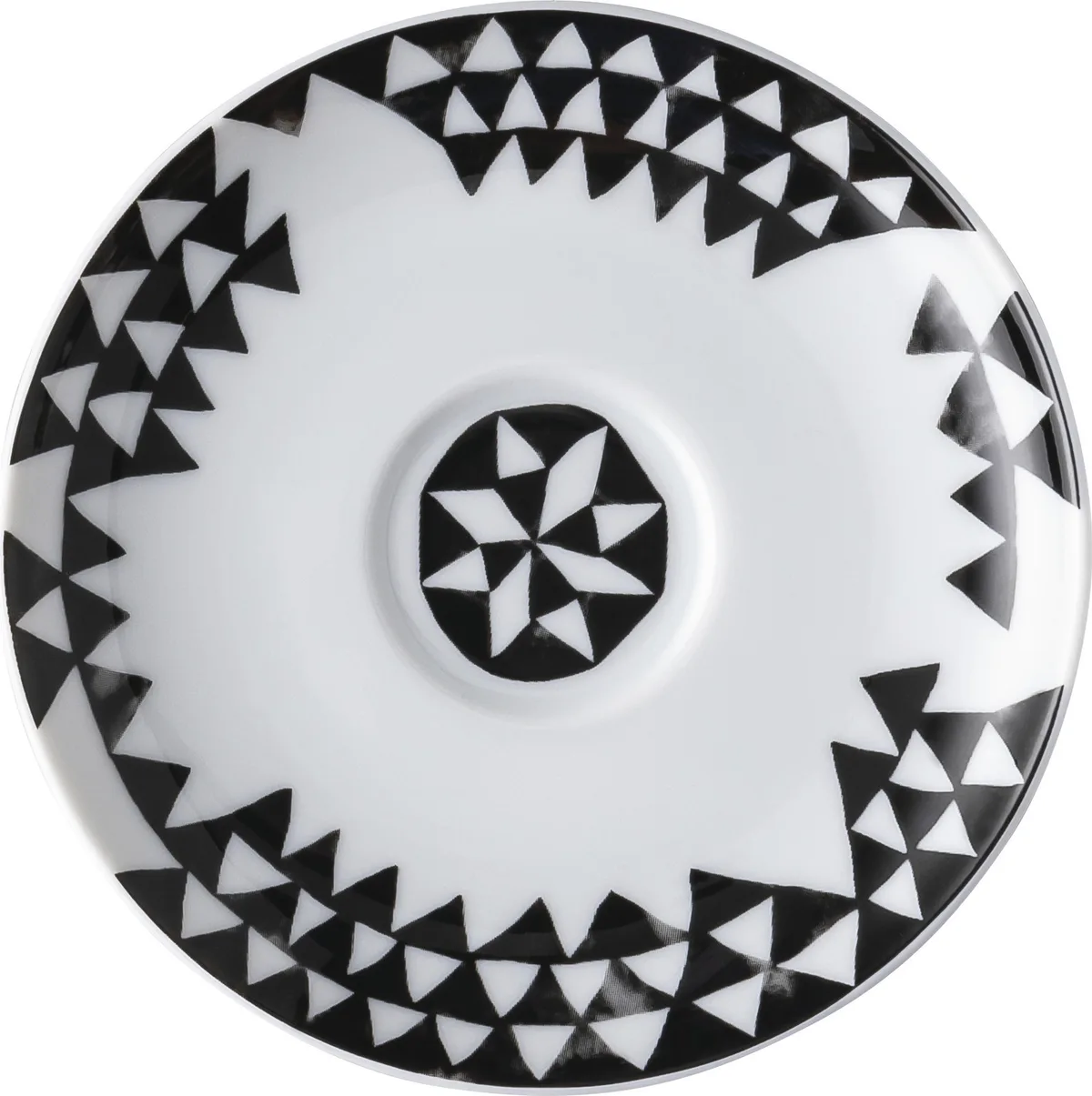 Magic Garden Black Seeds Espresso en Mokka Onderzetter von Rosenthal – Produktfoto