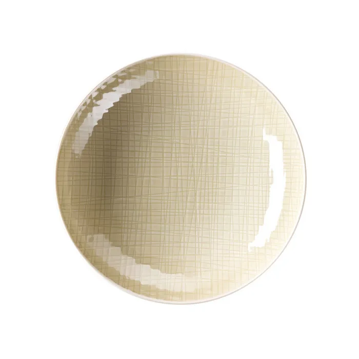 Mesh Cream - Diep bord 25cm van Rosenthal – productfoto