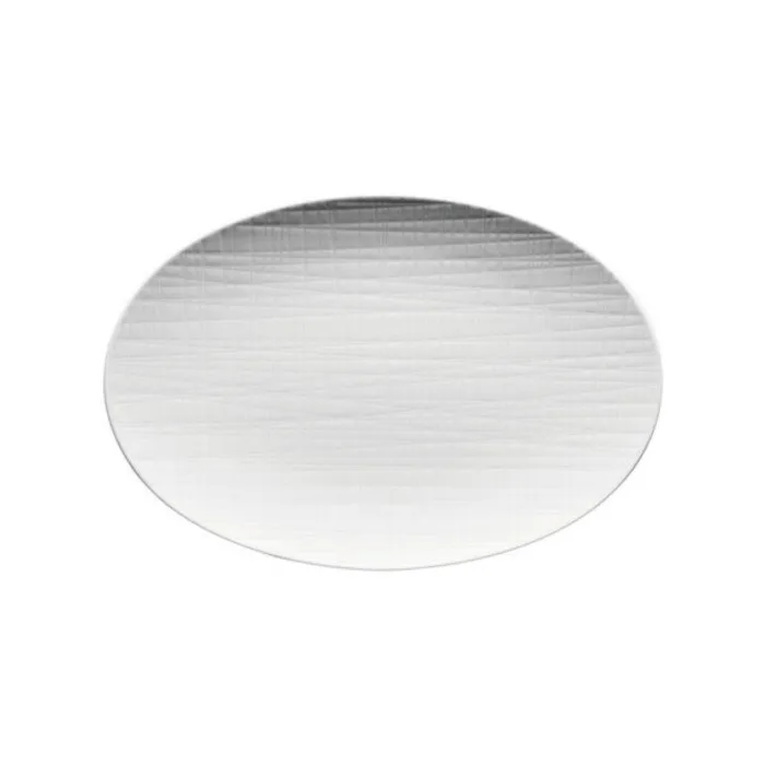 Mesh White - Bord ovaal 25cm by Rosenthal – product photo