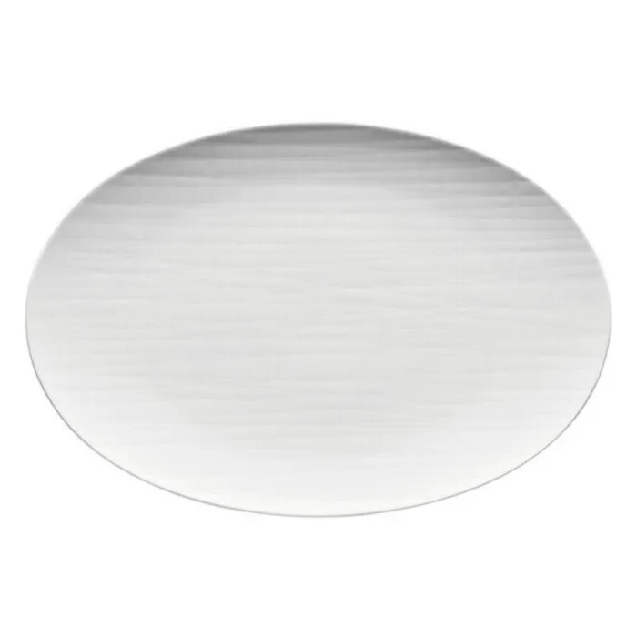 Mesh White - Bord ovaal 30cm by Rosenthal – product photo