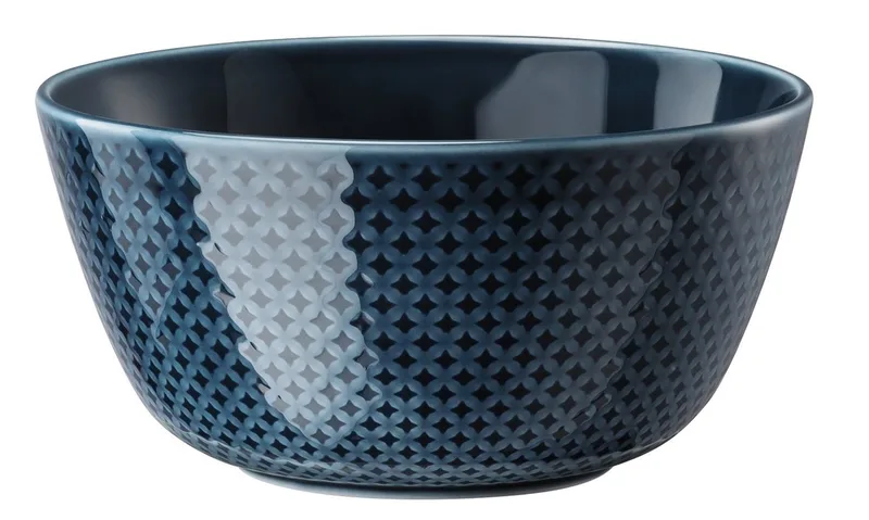 Müslischale Junto Ocean Blue Müslischale 14 cm, Porzellan, (Müslischalen), Schalen / Schälchen / Schüsseln by Rosenthal in Blau, bunt – product photo