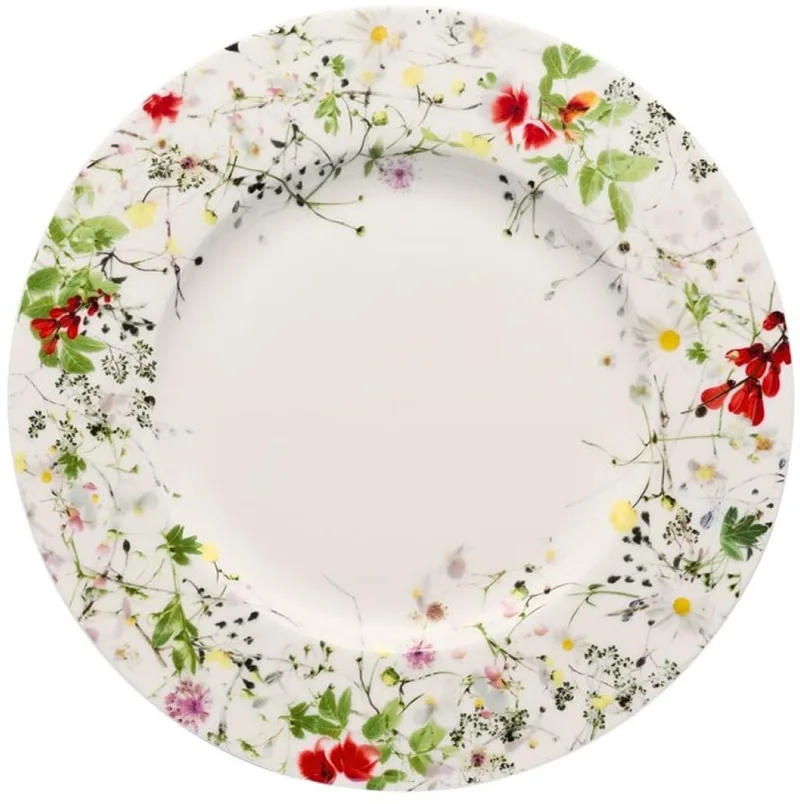 Porseleinen Bord 23 cm - Bloemendessin de Rosenthal en Multicolore – photo du produit