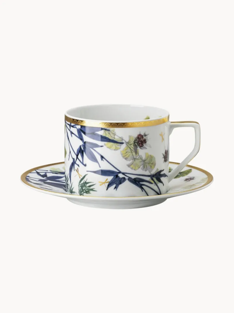 Porseleinen koffiekopje & schoteltje Heritage Turandot van Rosenthal – productfoto