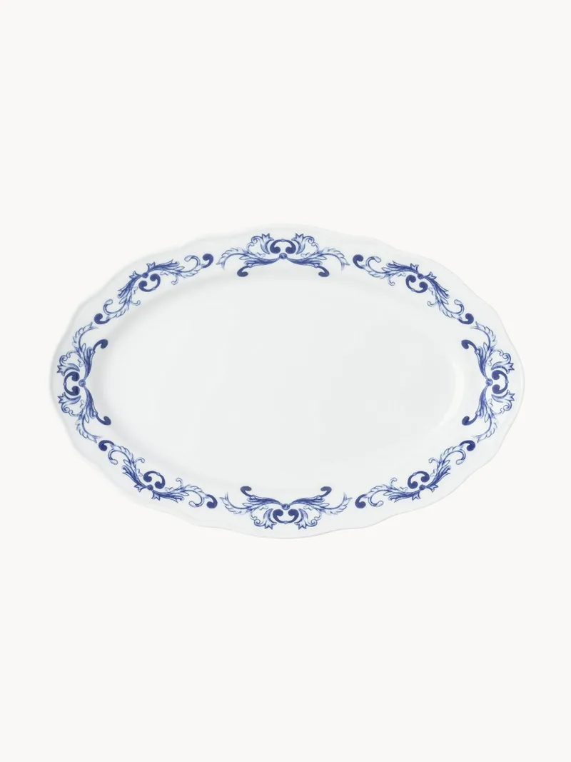 Porseleinen serveerplateau True Blue van Rosenthal – productfoto