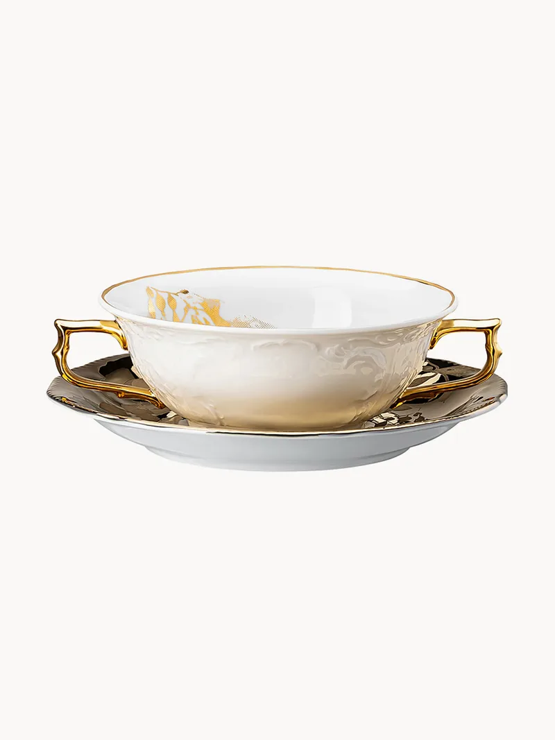 Porseleinen soepkom met schotel Heritage Midas by Rosenthal – product photo