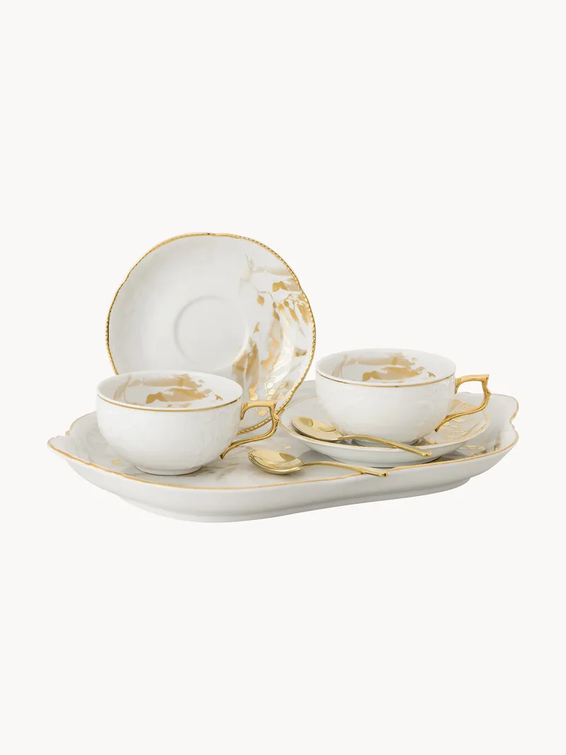 Teservis Sanssouci Jubileum i Porslin, 7 delar från Rosenthal – produktbild