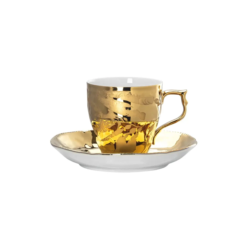 Rosenthal Heritage Midas Espressotasse Weiß-gold by Rosenthal – product photo