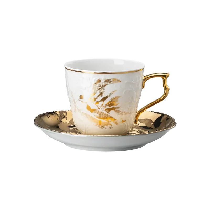 Rosenthal Heritage Midas Tasse Weiß-gold by Rosenthal – product photo