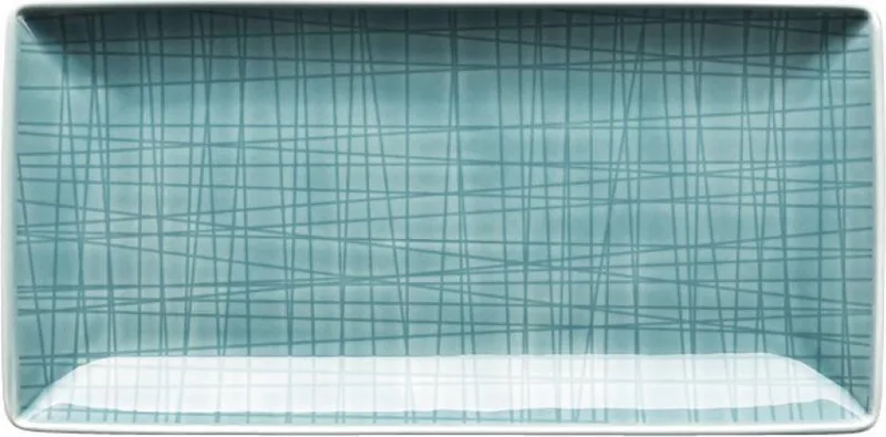 Serveerschaal Mesh Aqua 20 x 10 cm by Rosenthal in Blauw – product photo