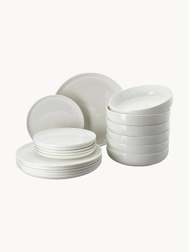 Service de table en porcelaine Jade Lift, 6 personnes (18 pièces) by Rosenthal – product photo