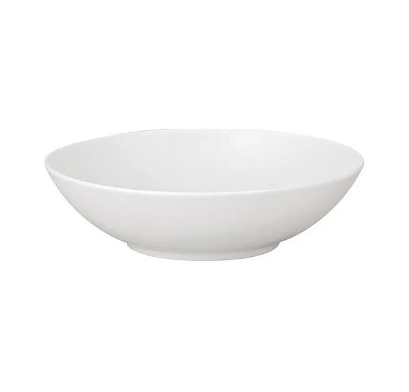 Suppenteller Suppenteller 20 cm TAC Gropius Weiß, (1 St), Porzellan, mikrow.- & spülm.sicher, weiß, Bauhaus by Rosenthal in Weiß – product photo