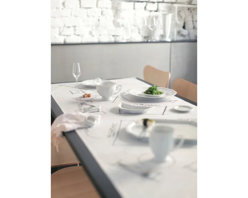 Tablett Maria Weiss Milch-/Zucker-Tablett, Porzellan, Platten by Rosenthal in White – product photo 3 of 3