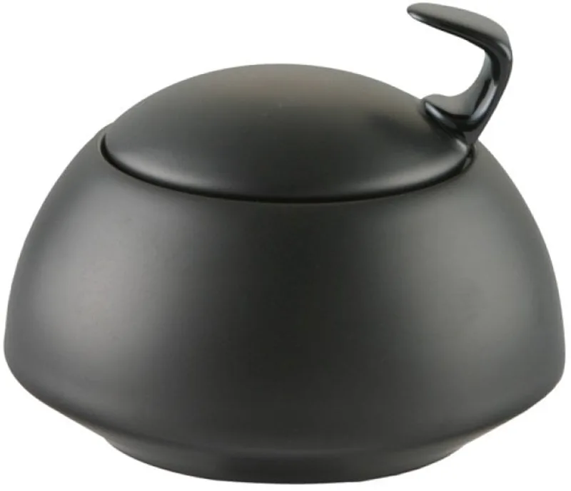TAC Black suikerpot m/deksel by Rosenthal in Zwart – product photo