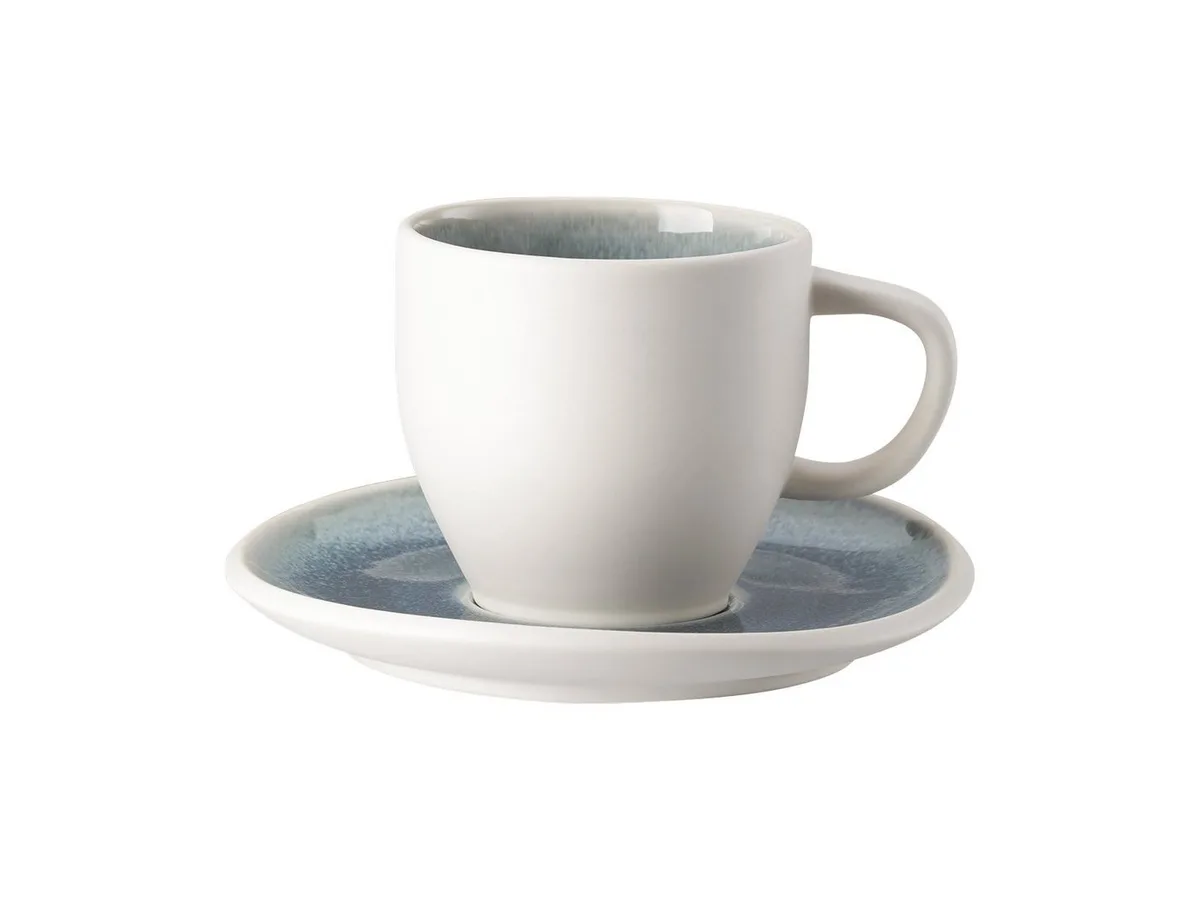 Tasse Junto Aquamarine Kaffeetasse 2tlg., Steinzeug von Rosenthal in Blau – Produktfoto