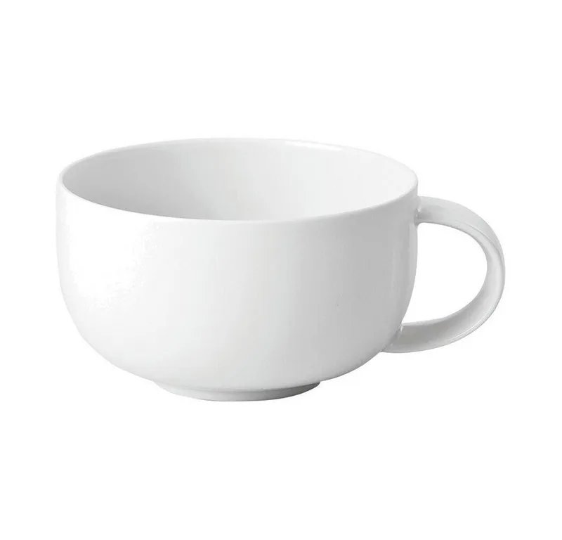 Tasse Teetasse 0,23 l Suomi Weiß, 1-tlg., Porzellan, Teetasse, Teeobertasse, 230 ml, Porzellan, weiß, IF Award 1980 by Rosenthal in Weiß – product photo