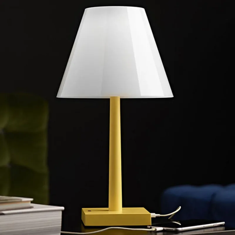 Dina+ Portable Tafellamp Yellow de Rotaliana – photo du produit
