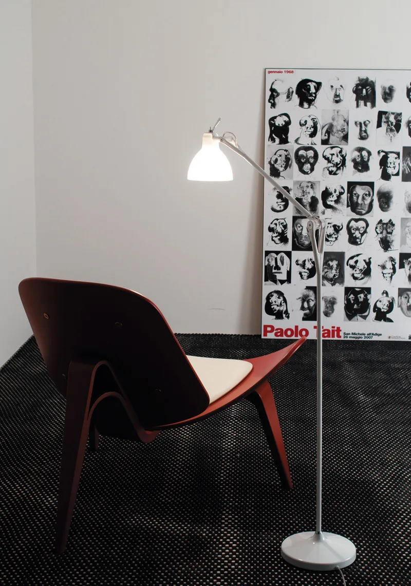 Luxy F1 Staande Lamp Zwart/Zwart by Rotaliana – product photo