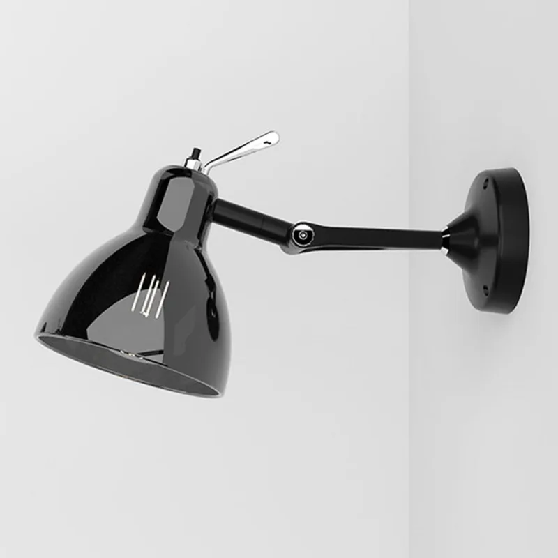 Luxy H0 Glam wandlamp, zwart/rookkleurig, glas by Rotaliana – product photo