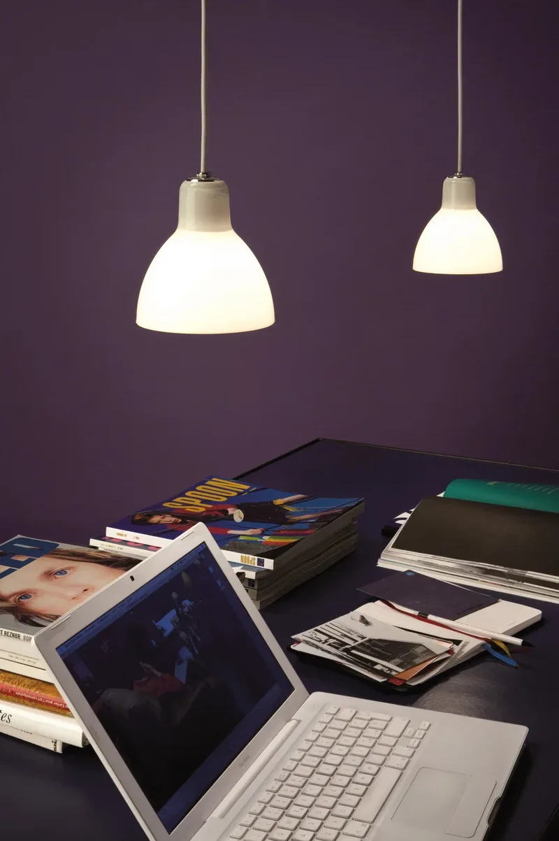 Luxy H5 Hanglamp Glossy Black von Rotaliana – Produktfoto