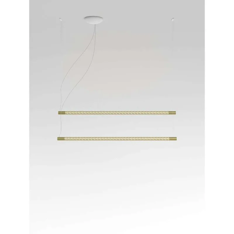 Squiggle H10 Hanglamp 2700K Gold by Rotaliana – product photo