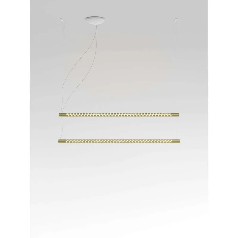 Squiggle H10 Hanglamp 3000K Gold van Rotaliana – productfoto