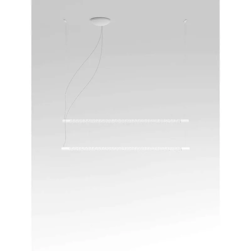 Squiggle H10 Hanglamp 3000K Matt White de Rotaliana – photo du produit