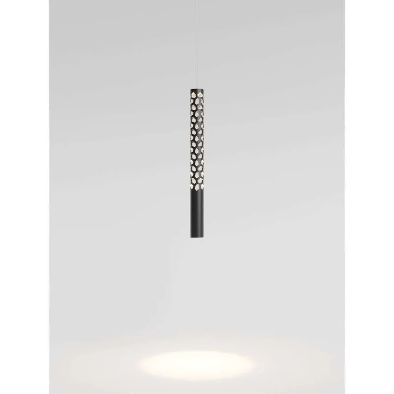Squiggle H6 Hanglamp Matt Black de Rotaliana – photo du produit