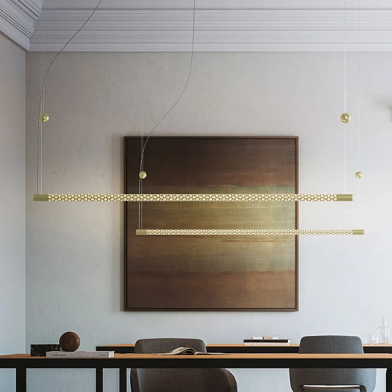 Squiggle H8 Hanglamp 2700K Gold by Rotaliana – product photo
