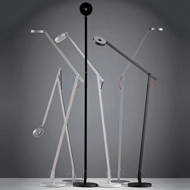 String F1 Vloerlamp DTW Matt Black/Black de Rotaliana – photo du produit