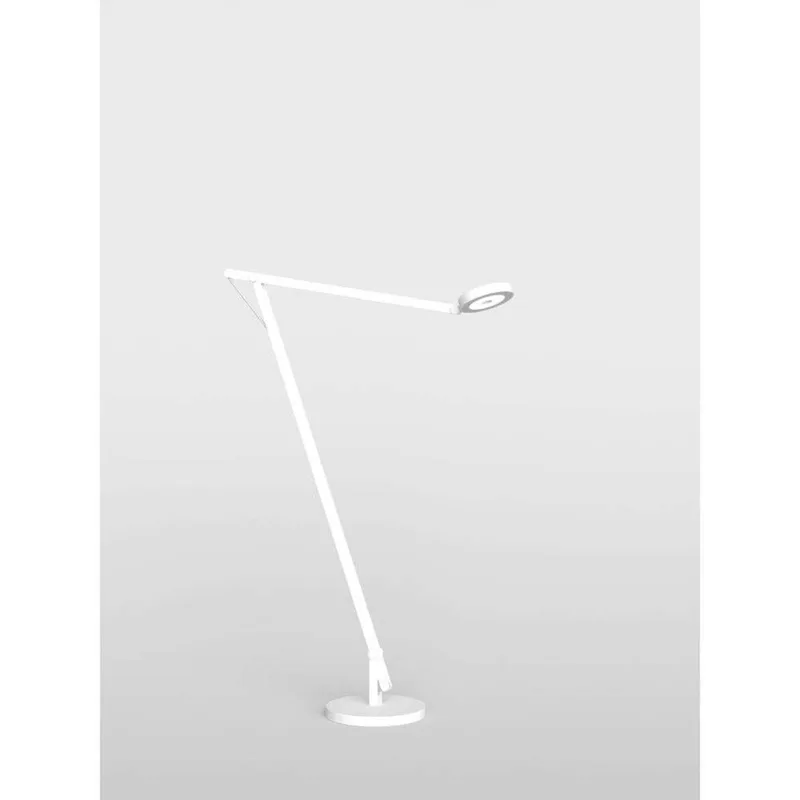 String F1 vloerlamp TW mat wit/zilver från Rotaliana – produktbild