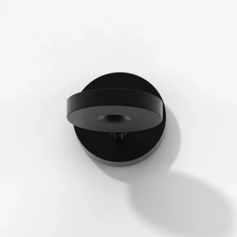 String H0 Wand-/Plafondlamp DTW Matt Black från Rotaliana – produktbild