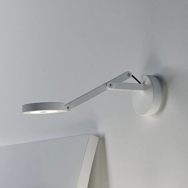 String W0 Wandlamp DTW Matt White/Black från Rotaliana – produktbild