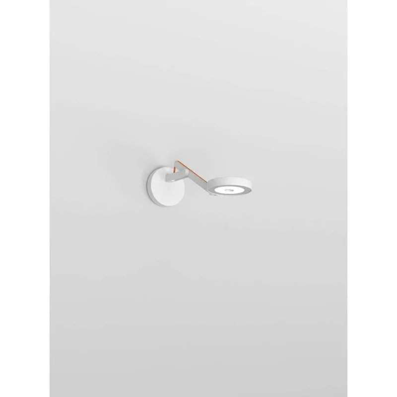 String W0 wandlamp TW Mat Wit/Oranje fra Rotaliana – produktbillede