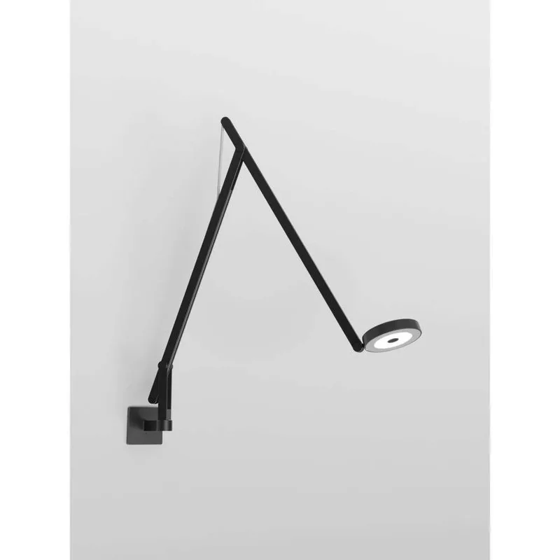 String W1 Wandlamp DTW Matt Black/Silver by Rotaliana – product photo