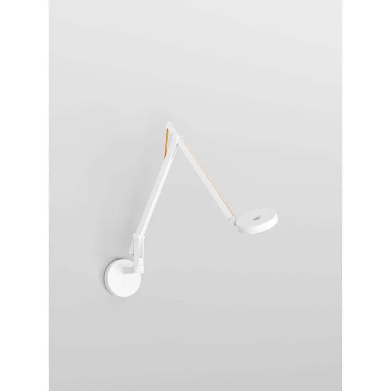 String W2 Mini wandlamp, DTW, mat/wit/oranje by Rotaliana – product photo