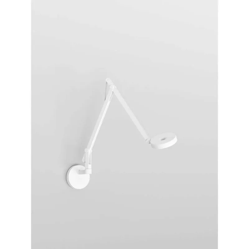 String W2 Mini Wandlamp DTW Matt White/Silver van Rotaliana – productfoto