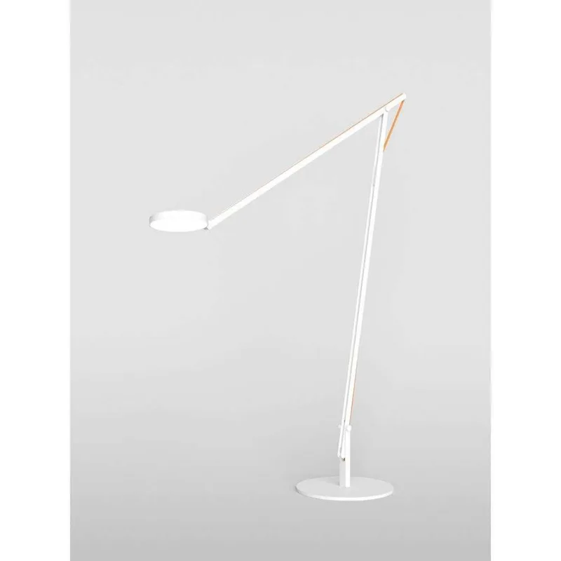 String XL Vloerlamp Matt White/Orange de Rotaliana – photo du produit