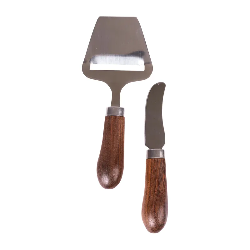 Astrid Käsehobel und Buttermesser Braun-silber van Sagaform – productfoto