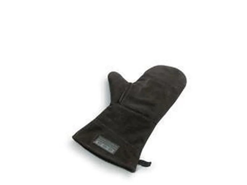 BBQ Handschoenen - 100% Echt Leer - Barbecue Hittebestendige Handschoen by Sagaform in Zwart – product photo