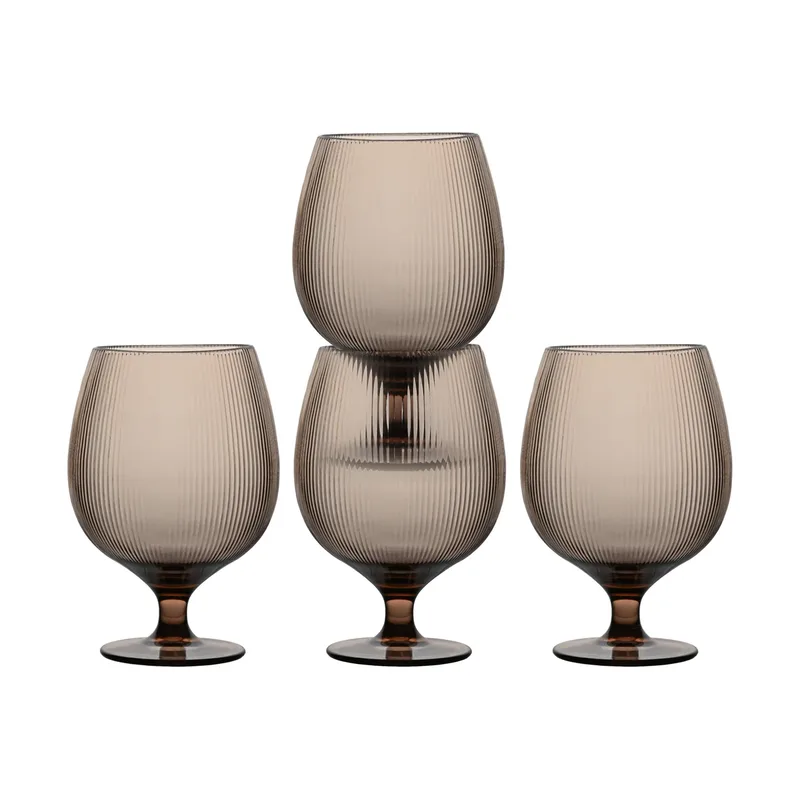 Billi Bierglas 50 cl 4er Pack Braun de Sagaform – photo du produit