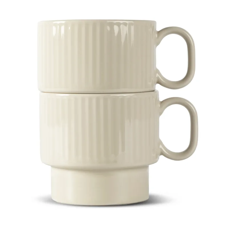 Coffee & More Teetasse 2er-Pack Beige by Sagaform – product photo