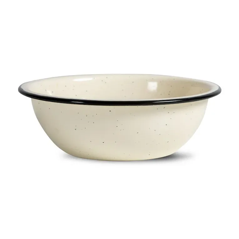 Doris Emailleschale Ø16cm Beige by Sagaform – product photo