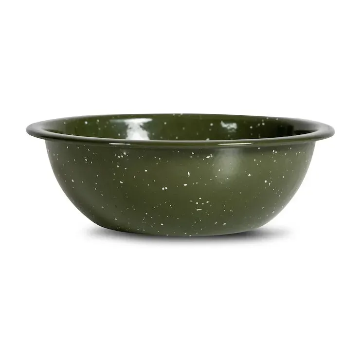 Doris Emailleschale Ø16cm Grün von Sagaform – Produktfoto